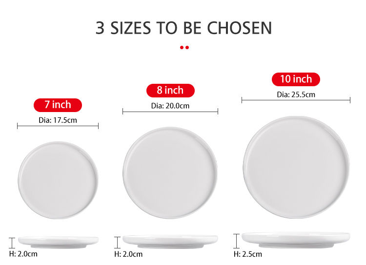 9 inch ceramic porcelain square soup plates