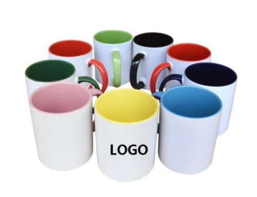 Cheap white sample ceramic sublimation mug