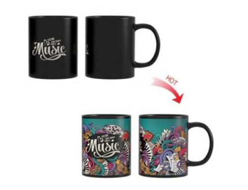 Custom personalized 11oz color changing magic mug